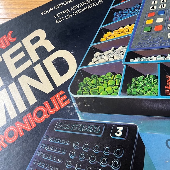 Vintage Electronic Mastermind The Electric Brain Game - Picture 2 of 9